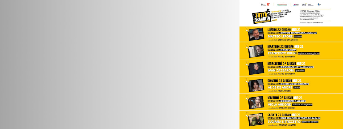 <span style="color:yellow!important;">22/27 Giugno 2026:</span><br/>"Tutto esaurito" V Edizione